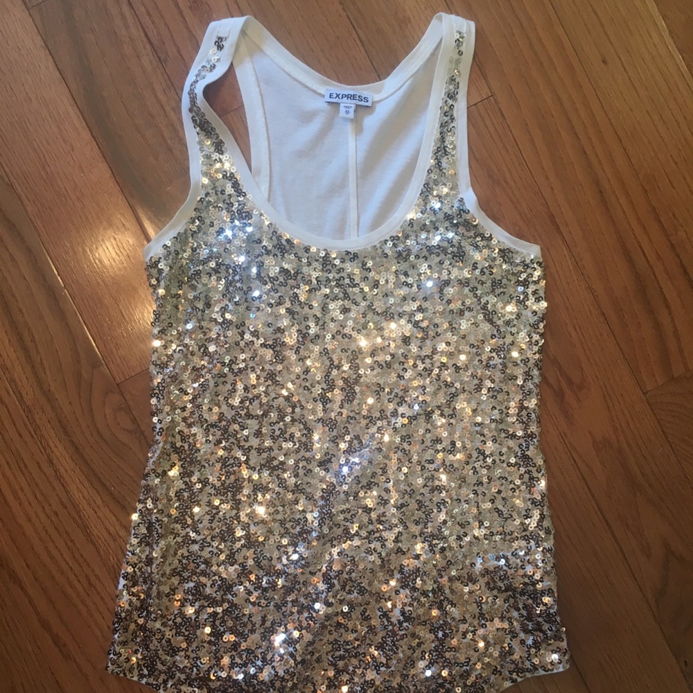 Mint cond sequin top